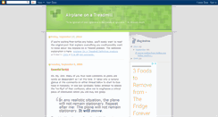 Desktop Screenshot of airplaneonatreadmill.com
